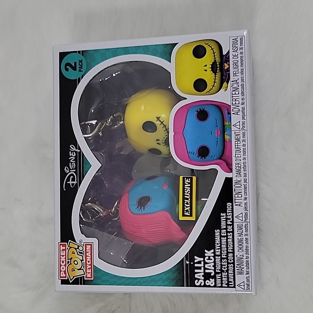 Funko Pocket Pop Keychain Disney The Nightmare Before Christmas Sally & Jack